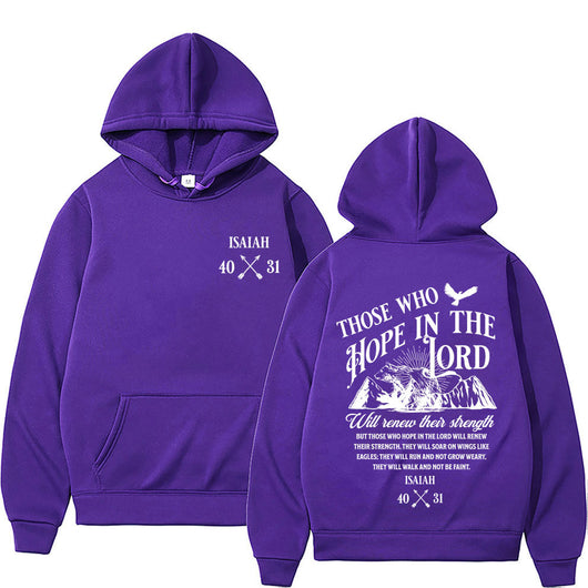 Sudaderas con Estampado de Letras Cristianas Jesús para Hombre y Mujer - Image 12