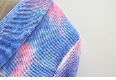 Saco Cruzado Tie-Dye en Poliéster - Diseño Moderno y Versátil - Image 16