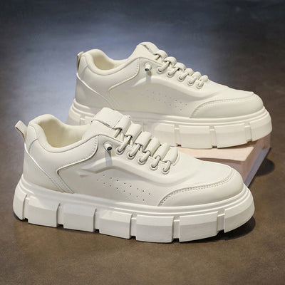 Zapatos Casuales Hombre Microfibra Suela Gruesa Versátiles - Image 6