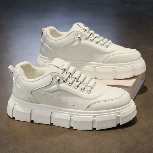 Zapatos Casuales Hombre Microfibra Suela Gruesa Versátiles - Image 6