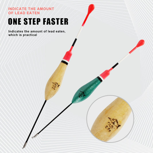 Set de 10 Flotadores de Pesca Barr Fir - Flotadores Resistentes para Pesca en Mar - Image 2