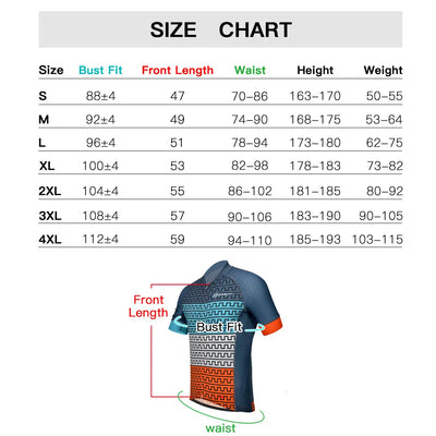 Camiseta Ciclismo Manga Corta para Hombre Verano - Image 6