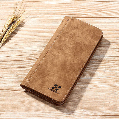 Billetera Larga para Hombre Estilo Retro Casual - Image 12