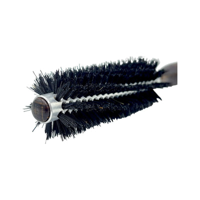Dural Beech wood quick-styler hair brush with boar bristles - 10 rows - Tekeno