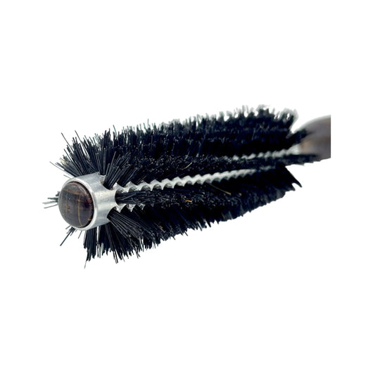 Dural Beech wood quick-styler hair brush with boar bristles - 10 rows - Tekeno