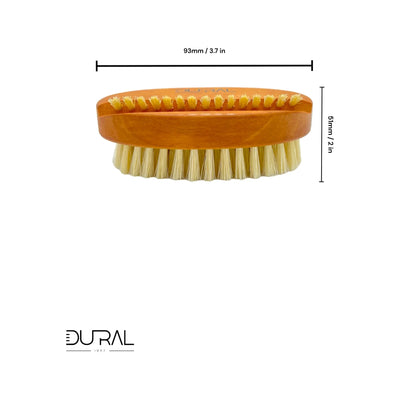 Dural Pear wood hand & nail brush with pure light natural bristles - Tekeno