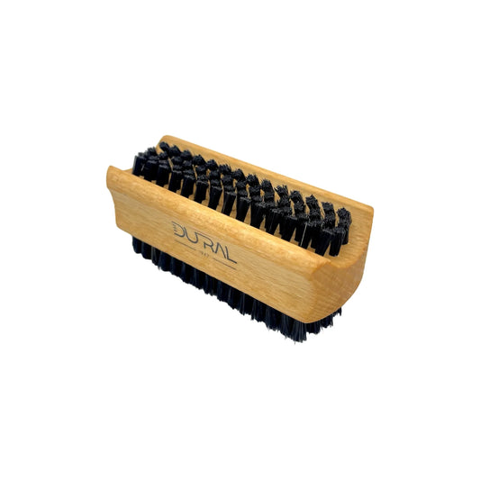 Dural Beech wood hand & nail brush with black natural bristles - 4/6 rows - Tekeno
