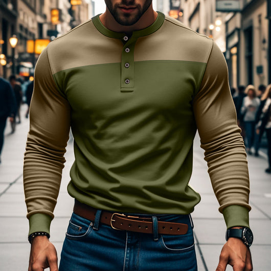 Henley Slim Fit Urbano para Viajes y Trabajo - Image 23