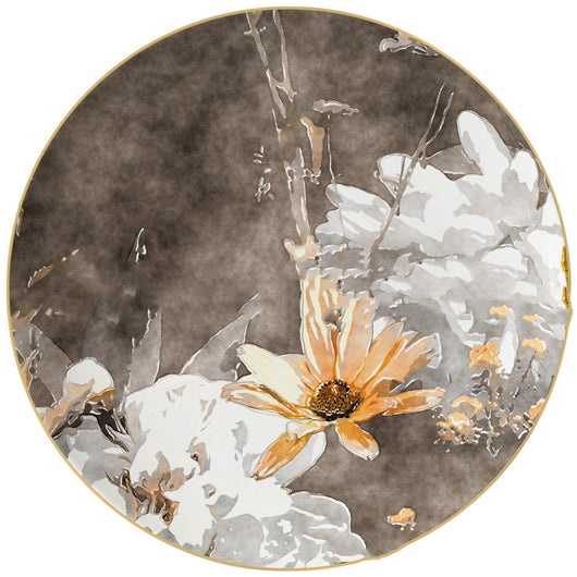 Plato de Cerámica Floral para Cena - Diseño Creativo Moderno - Image 15
