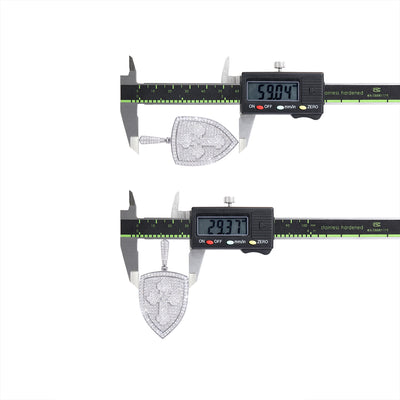 Collar Starlight Shield - Colgante de Moissanita S925 Plateado y Platinado - Image 8