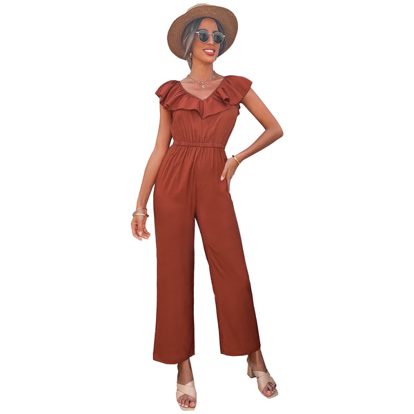Jumpsuit Elegante Ajustado para Mujer - Diseño Europeo y Americano