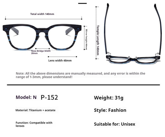Armazón de Gafas en Titanio Puro sin Clip Antiresbalante - Image 10