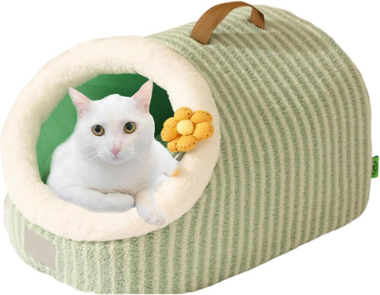 Cueva Cómoda para Gatos con Cojín Desmontable y Lavable - Image 2