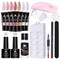 Set de Pegamento Extensión de Uñas en Gel Cristal Sólido