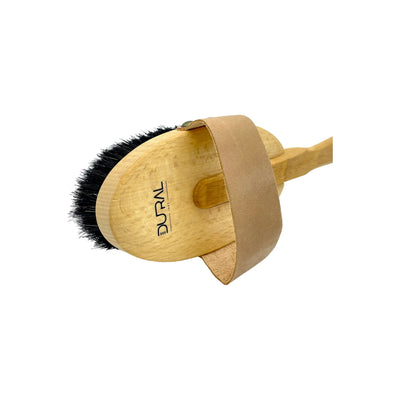 Dural Beech wood ionic body brush - bronze wire & horse hair - Tekeno