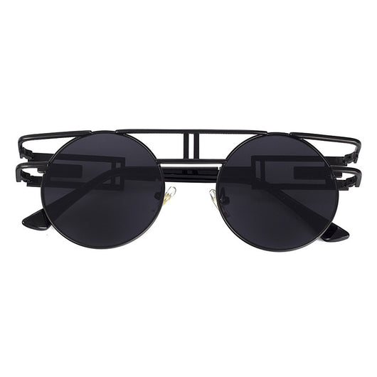 Gafas de Sol Steampunk Vintage Redondas para Hombre y Mujer - Image 11