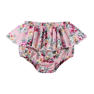Shorts Infantiles de Encaje Hoja de Loto para Niña - Image 7