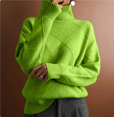 Suéter de Manga Larga para Otoño e Invierno - Prenda Base Versátil - Image 13