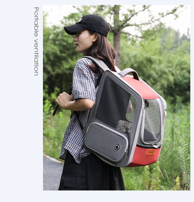 Mochila Transportadora Expandible para Mascotas - Gran Capacidad - Image 12