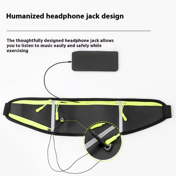 Bolsa Deportiva Impermeable de Gran Capacidad para Cintura - Ideal para Correr y Entrenamientos