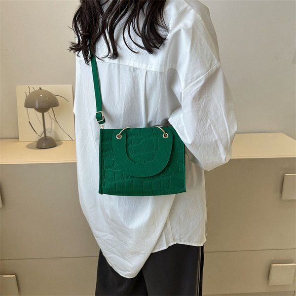 Bolso Bandolera Cuadrado Compacto de Moda