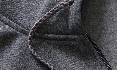 Sudadera con Capucha y Bolsillos de Cierre Combinado - Image 9