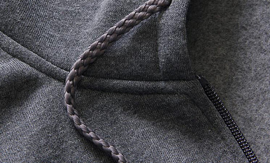 Sudadera con Capucha y Bolsillos de Cierre Combinado - Image 9