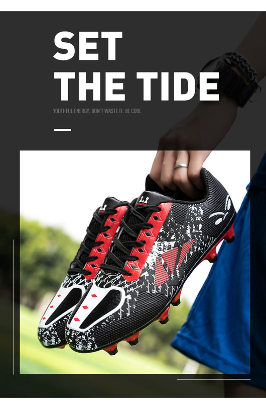 Botines de Fútbol Profesionales Antideslizantes con Tecnología Antidesgaste - Image 9