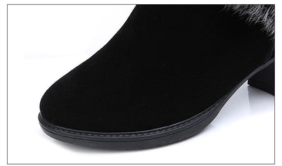Botas de Nieve para Mujer con Forro de Conejo y Plantilla Térmica - Image 13
