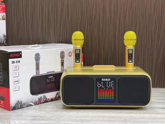Parlante Bluetooth de Escritorio SD318 con Micrófono Inalámbrico Dual - Image 16