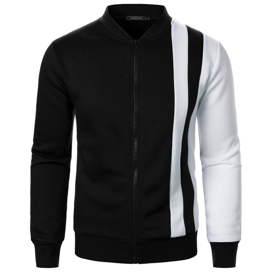 Chaqueta Hoodie Multicolor con Cierre y Cuello Alto - Image 6
