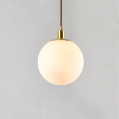 Lámpara Colgante Esférica de Cristal para Dormitorio - Image 3
