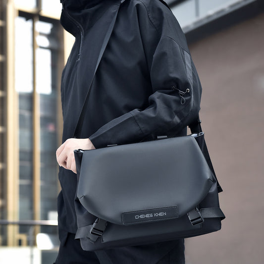 Bolsa Bandolera Funcional Estilo Japonés para Motociclista y Trabajo