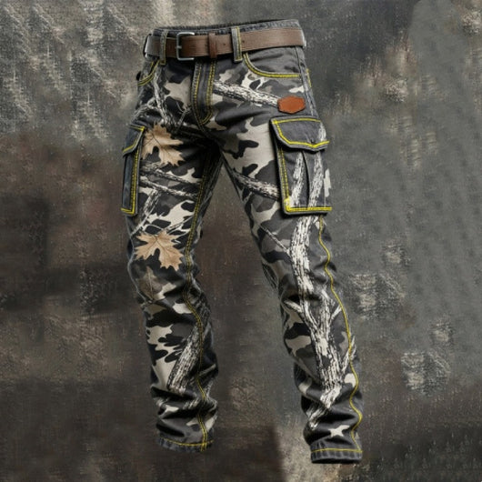 Pantalones de Trabajo Vintage Punk para Hombre