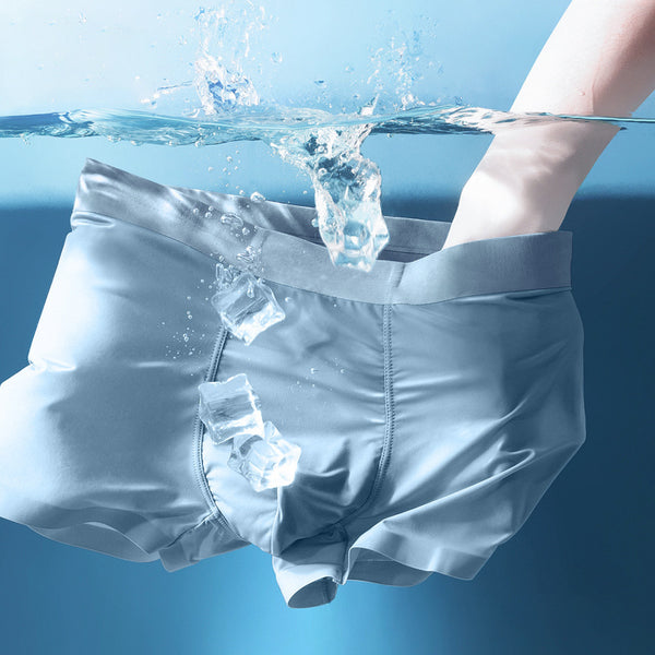 Bóxer Seamless de Seda de Hielo para Hombre