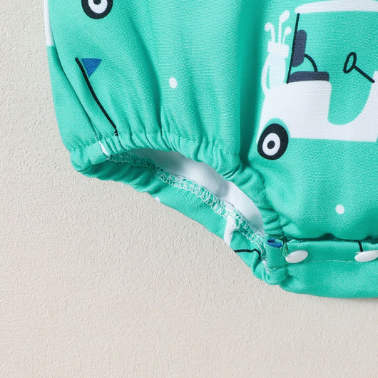 Jumpsuit Estampado para Bebé Niña sin Mangas con Tirantes - Image 7