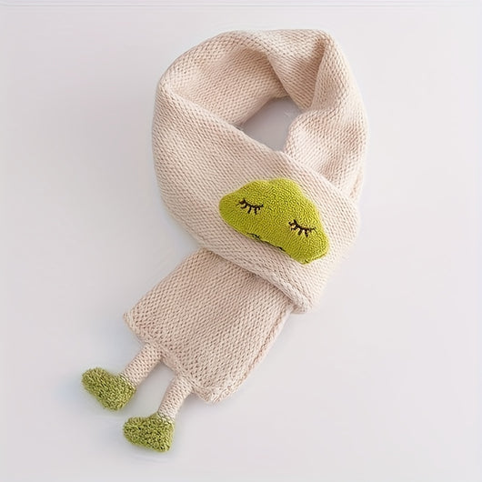 Bufanda Tejida para Niños - Diseño Nubes Suave y Cálida - Image 9