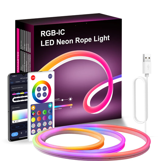 Tiras de Luces Neón LED 3M con Control de Música - Image 14