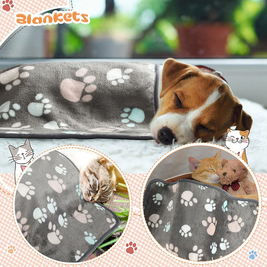 Manta Térmica de Felpa Coral para Perros y Gatos - Image 11