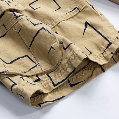 Pantalón Geométrico de Bolsillos Múltiples - Diseño Moderno y Funcional - Image 3