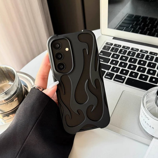 Funda Protectora S24 con Patrón Flame Hueco y Disipación de Calor - Image 10