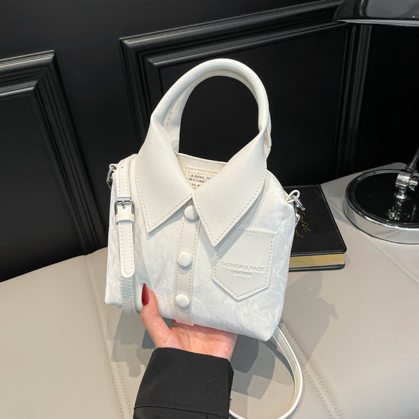 Bolso Mensajero Creativo para Mujer - Estilo Shirt