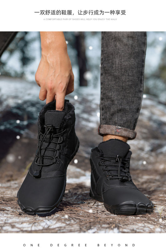 Botas de Nieve Impermeables Antideslizantes con Forro Polar y Aislamiento Térmico - Image 34