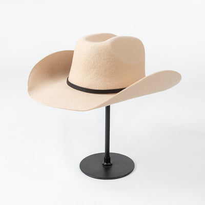Sombrero Vaquero de Ala Ancha con Hebilla y Lana Pura - Image 32