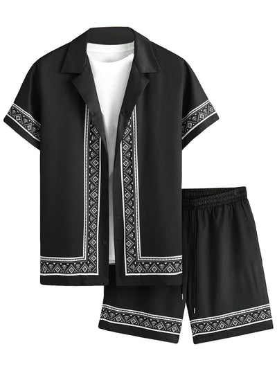 Conjunto Hawaiano para Hombre: Camisa y Shorts Coordinados - Image 17