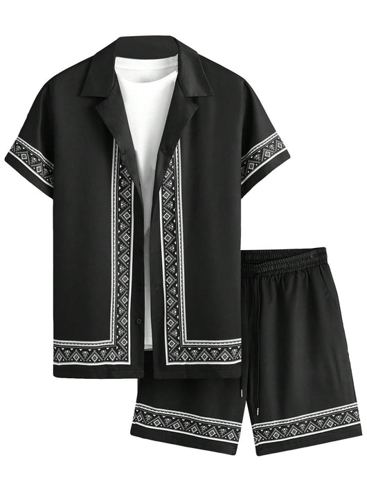 Conjunto Hawaiano para Hombre: Camisa y Shorts Coordinados - Image 17