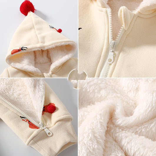 Ropa Térmica Acolchada para Bebé - Traje de Gateo Cálido - Image 8