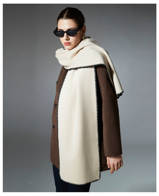 Bufanda Reversible Unisex de Algodón Premium - Diseño Clásico Liso - Image 35
