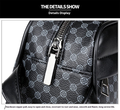 Cartera Vintage para Hombre con Estampado Artístico - Image 10