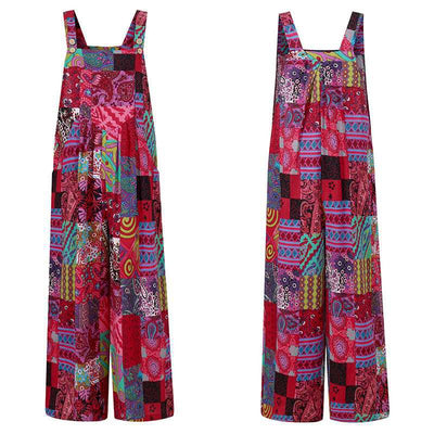 Mono Étnico para Mujer con Tirantes y Estampado Decorativo - Image 8